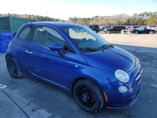 3C3CFFAR3DT746001 - 2013 FIAT 500 POP BLUE photo 4