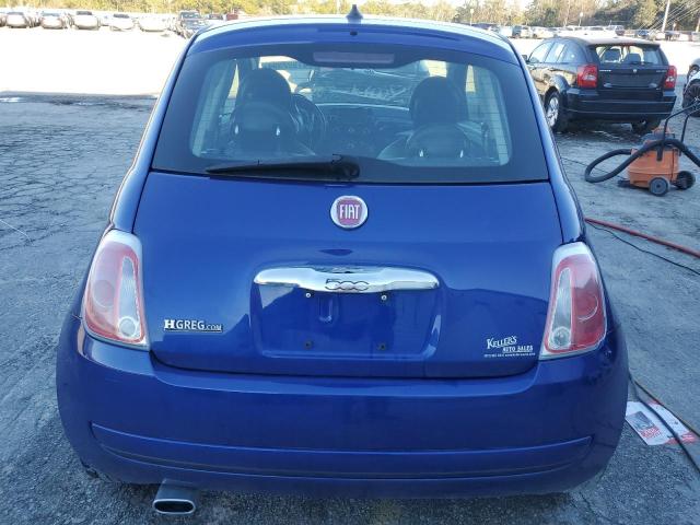 3C3CFFAR3DT746001 - 2013 FIAT 500 POP BLUE photo 6