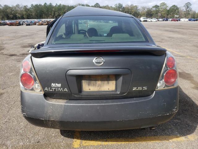 1N4AL11D46C234173 - 2006 NISSAN ALTIMA S GRAY photo 6