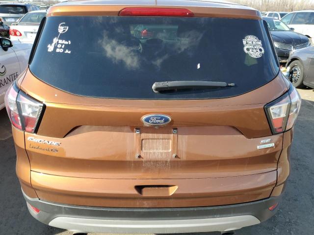 1FMCU0GD9HUE66388 - 2017 FORD ESCAPE SE ORANGE photo 6