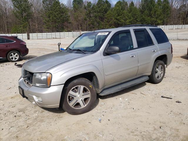 1GNDT13S872180166 - 2007 CHEVROLET TRAILBLAZE LS SILVER photo 1