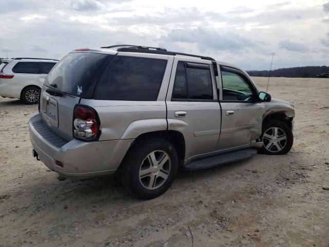 1GNDT13S872180166 - 2007 CHEVROLET TRAILBLAZE LS SILVER photo 3