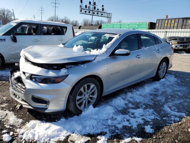 1G1ZE5ST1GF321817 - 2016 CHEVROLET MALIBU LT SILVER photo 1