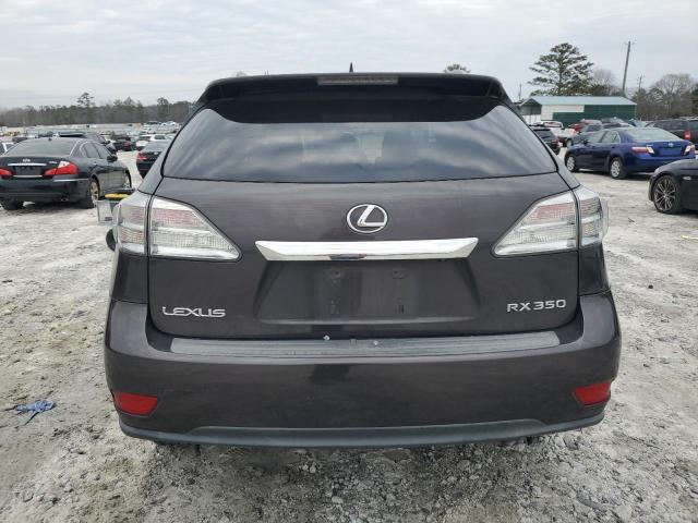 2T2BK1BA7AC071679 - 2010 LEXUS RX 350 CHARCOAL photo 6