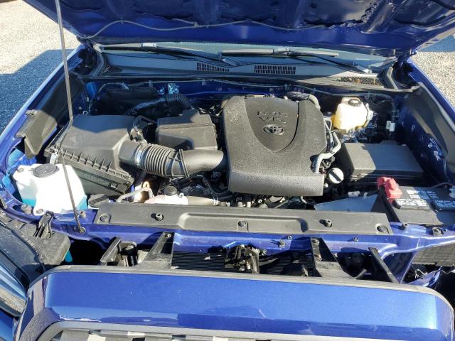 3TMCZ5AN0PM572848 - 2023 TOYOTA TACOMA DOUBLE CAB BLUE photo 11