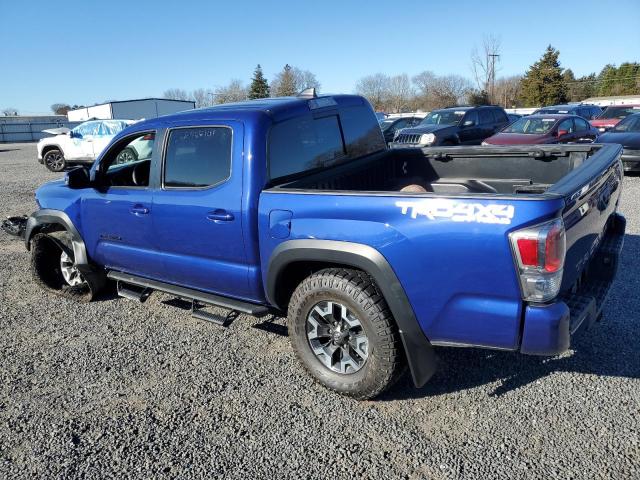 3TMCZ5AN0PM572848 - 2023 TOYOTA TACOMA DOUBLE CAB BLUE photo 2