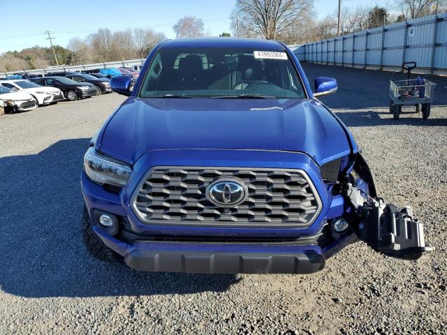 3TMCZ5AN0PM572848 - 2023 TOYOTA TACOMA DOUBLE CAB BLUE photo 5