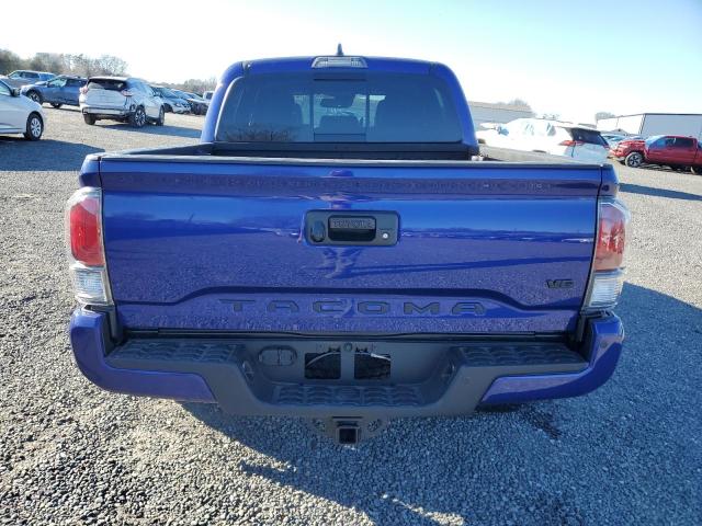 3TMCZ5AN0PM572848 - 2023 TOYOTA TACOMA DOUBLE CAB BLUE photo 6