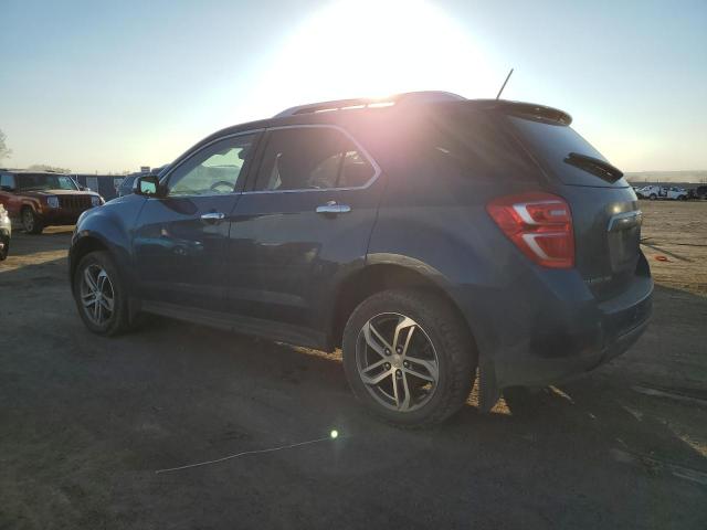 2GNFLGEK1H6160712 - 2017 CHEVROLET EQUINOX PREMIER BLUE photo 2