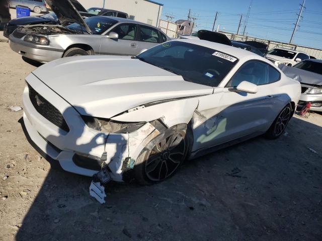 1FA6P8AM4F5375980 - 2015 FORD MUSTANG WHITE photo 1