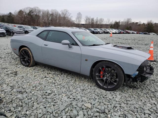 2C3CDZFJ2MH621168 - 2021 DODGE CHALLENGER R/T SCAT PACK GRAY photo 4