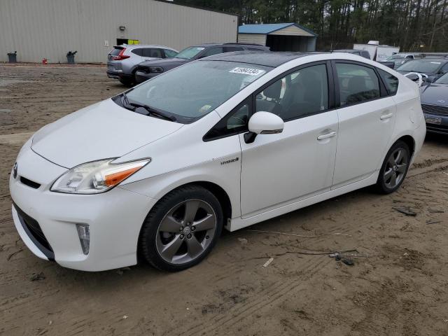 JTDKN3DU3F0397933 - 2015 TOYOTA PRIUS WHITE photo 1