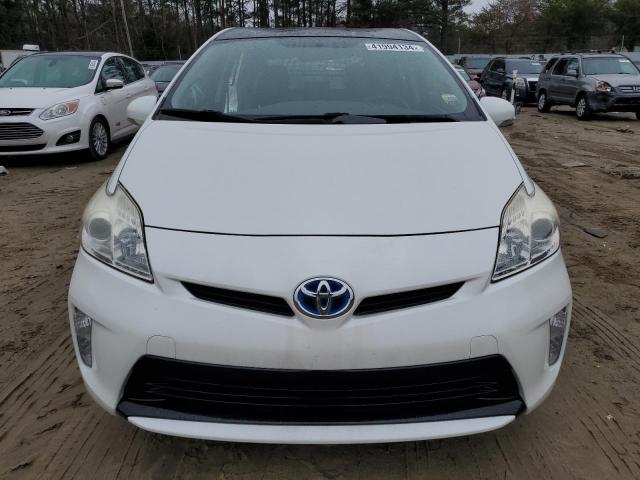 JTDKN3DU3F0397933 - 2015 TOYOTA PRIUS WHITE photo 5