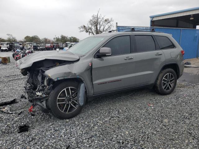 1C4RJFLG0MC777167 - 2021 JEEP GRAND CHER TRAILHAWK ნაცრისფერი ფოტო 1