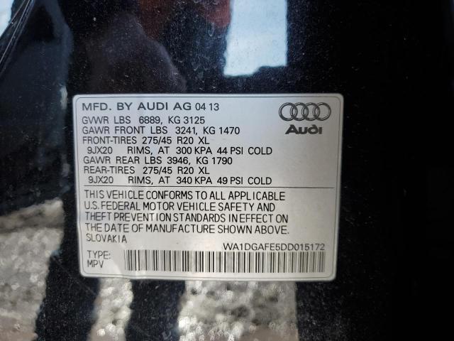 WA1DGAFE5DD015172 - 2013 AUDI Q7 PRESTIGE BLUE photo 12