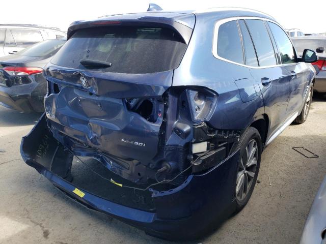 5UXTR9C55JLD69484 - 2018 BMW X3 XDRIVE30I Синій фото 3