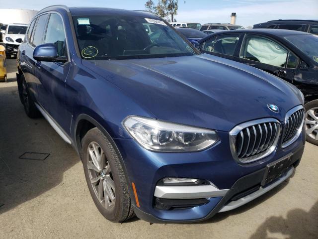 5UXTR9C55JLD69484 - 2018 BMW X3 XDRIVE30I BLUE photo 4