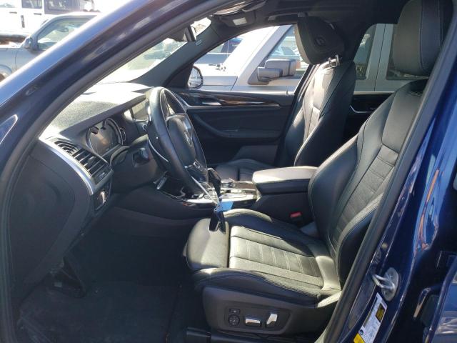 5UXTR9C55JLD69484 - 2018 BMW X3 XDRIVE30I Синій фото 7