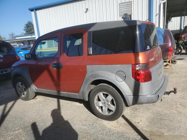 5J6YH18694L004413 - 2004 HONDA ELEMENT EX ORANGE photo 2