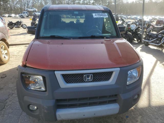 5J6YH18694L004413 - 2004 HONDA ELEMENT EX ORANGE photo 5