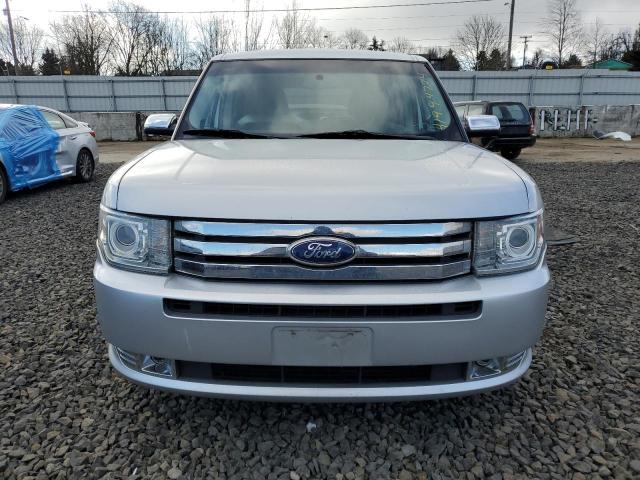 2FMHK6DC6BBD20912 - 2011 FORD FLEX LIMITED SILVER photo 5