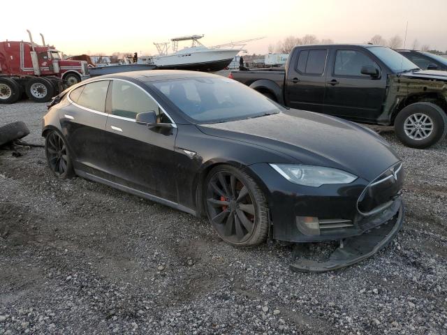 5YJSA1E42GF129442 - 2016 TESLA MODEL S 黑色 照片 4