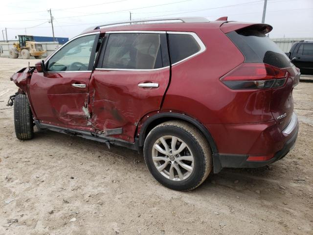 5N1AT2MV8KC738154 - 2019 NISSAN ROGUE S RED photo 2