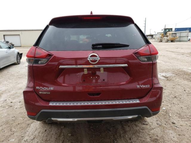 5N1AT2MV8KC738154 - 2019 NISSAN ROGUE S RED photo 6