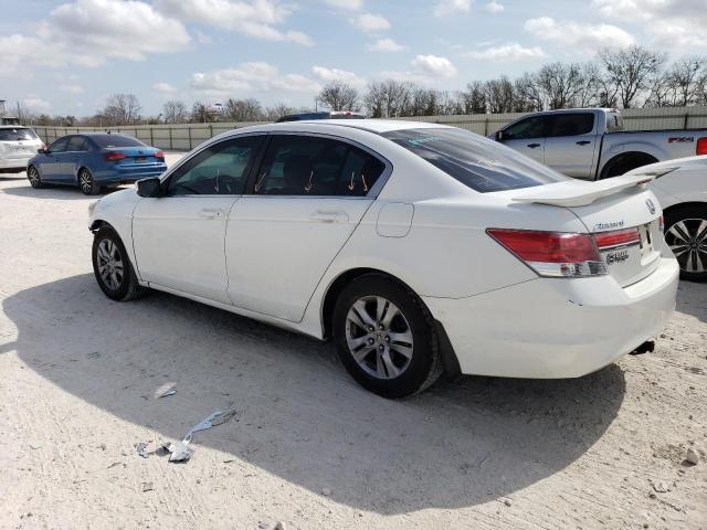 1HGCP2F69CA134733 - 2012 HONDA ACCORD SE WHITE photo 2