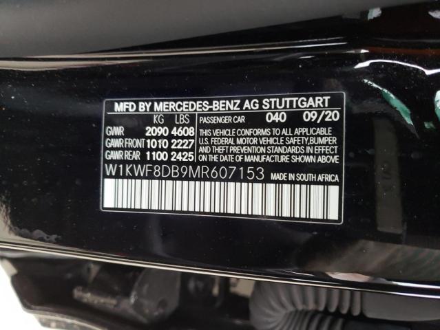 W1KWF8DB9MR607153 - 2021 MERCEDES-BENZ C 300 BLACK photo 13