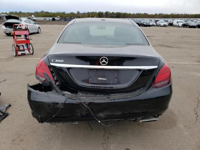 W1KWF8DB9MR607153 - 2021 MERCEDES-BENZ C 300 BLACK photo 6