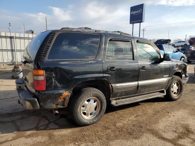 1GKEK13Z32J263455 - 2002 GMC YUKON BLACK photo 3