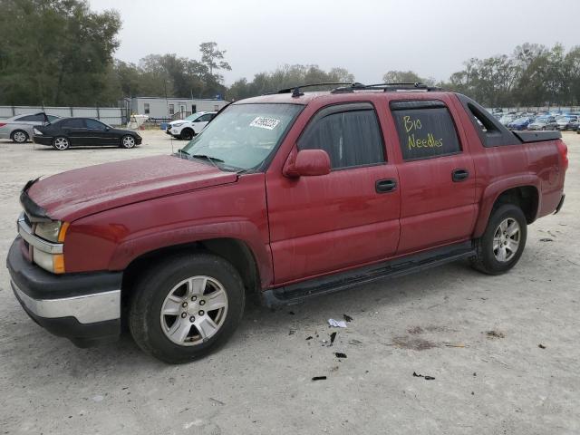 3GNEC12Z86G101474 - 2006 CHEVROLET AVALANCHE C1500 BURGUNDY photo 1