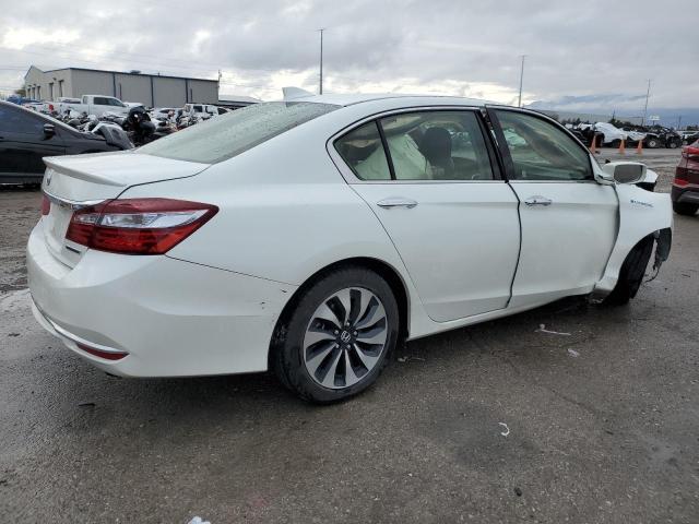 JHMCR6F31HC025263 - 2017 HONDA ACCORD HYBRID WHITE photo 3