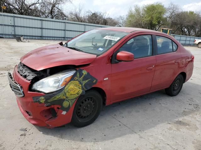 ML32F3FJ8HHF05182 - 2017 MITSUBISHI MIRAGE G4 ES წითელი ფოტო 1