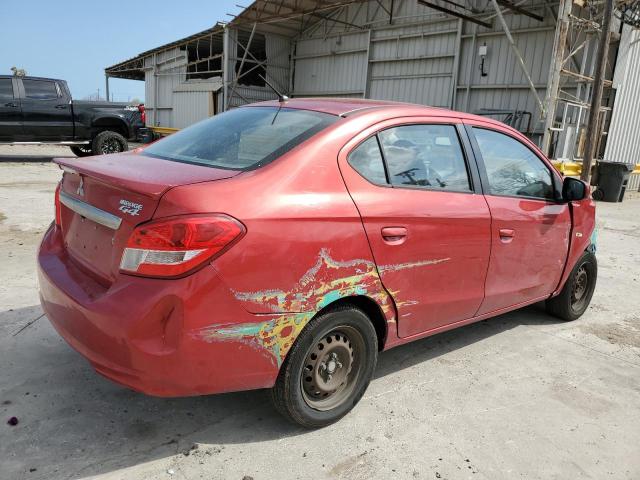 ML32F3FJ8HHF05182 - 2017 MITSUBISHI MIRAGE G4 ES წითელი ფოტო 3