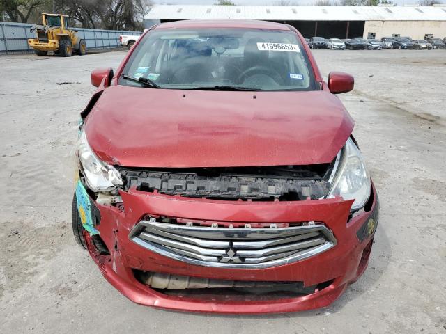 ML32F3FJ8HHF05182 - 2017 MITSUBISHI MIRAGE G4 ES წითელი ფოტო 5