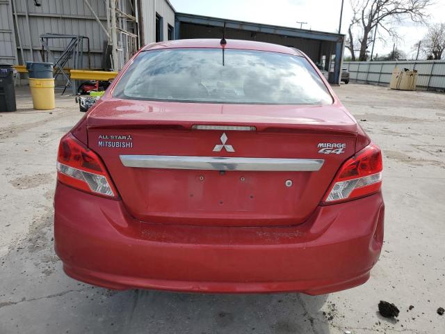 ML32F3FJ8HHF05182 - 2017 MITSUBISHI MIRAGE G4 ES წითელი ფოტო 6