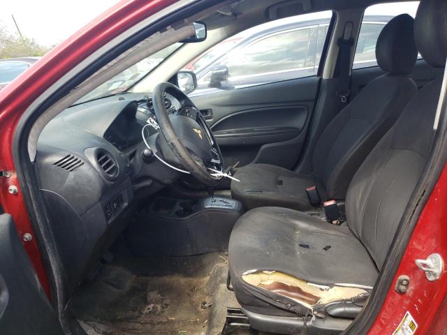 ML32F3FJ8HHF05182 - 2017 MITSUBISHI MIRAGE G4 ES წითელი ფოტო 7