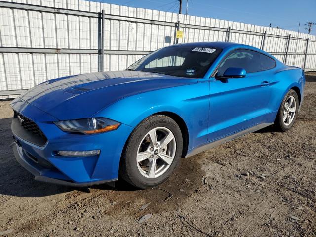 1FA6P8TH4L5108768 - 2020 FORD MUSTANG BLUE photo 1