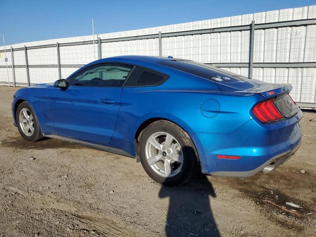 1FA6P8TH4L5108768 - 2020 FORD MUSTANG BLUE photo 2