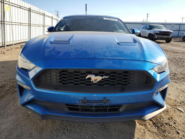 1FA6P8TH4L5108768 - 2020 FORD MUSTANG BLUE photo 5