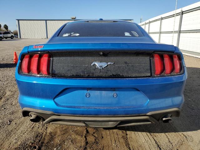 1FA6P8TH4L5108768 - 2020 FORD MUSTANG BLUE photo 6