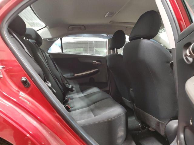 2T1BU4EE8AC481292 - 2010 TOYOTA COROLLA BASE RED photo 10
