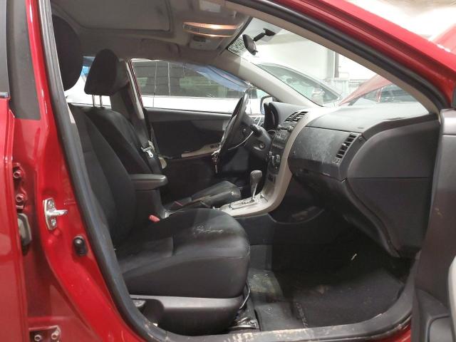 2T1BU4EE8AC481292 - 2010 TOYOTA COROLLA BASE RED photo 7