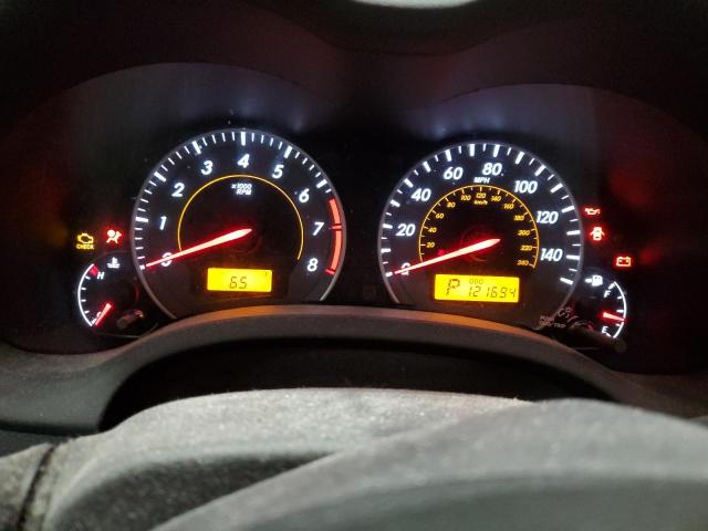 2T1BU4EE8AC481292 - 2010 TOYOTA COROLLA BASE RED photo 9