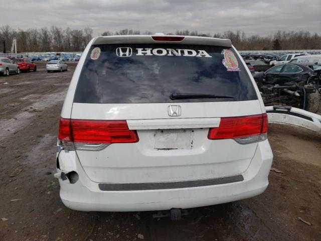 5FNRL3H76AB097578 - 2010 HONDA ODYSSEY EXL WHITE photo 6