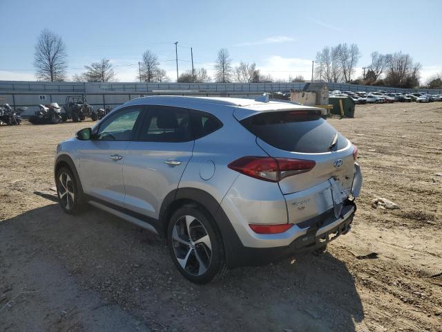 KM8J3CA29HU325582 - 2017 HYUNDAI TUCSON LIMITED GRAY photo 2