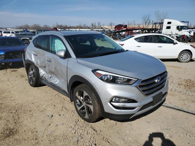 KM8J3CA29HU325582 - 2017 HYUNDAI TUCSON LIMITED GRAY photo 4