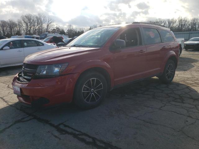 3C4PDCAB8JT491362 - 2018 DODGE JOURNEY SE RED photo 1